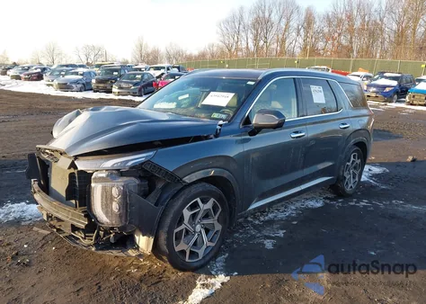 2022 Hyundai Palisade Calligraphy из США, поврежденный, VIN KM8R7DHEXNU361063